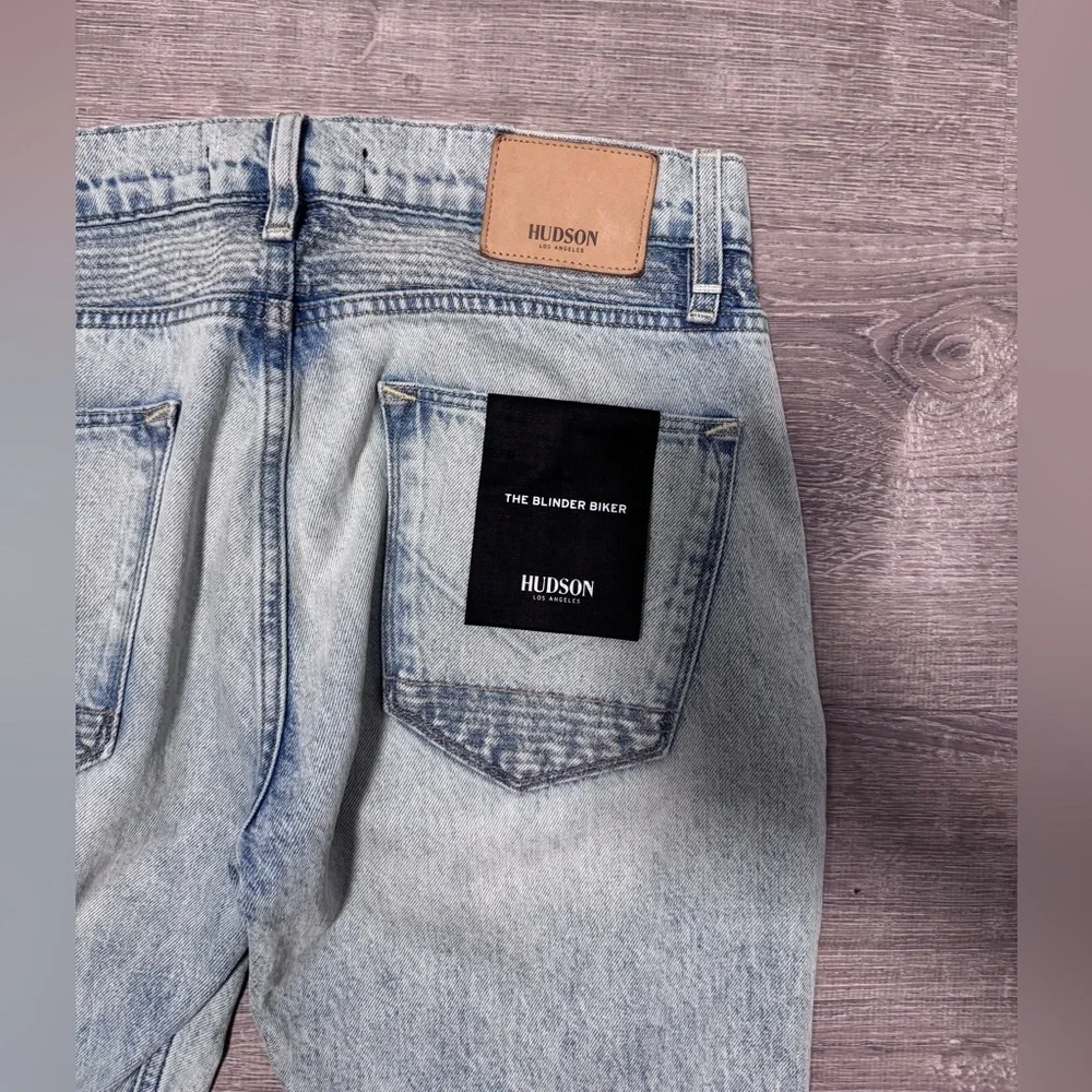 New Hudson Jeans Men's The Blinder Biker Denim Size W 31